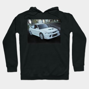 Mitsubishi Lancer EVO 6 - Cartoon Design Hoodie